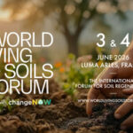 WORLD LIVING SOILS FORUMが2026年6月3日・4日にLUMAアルルで開催されます