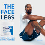 バスケットボール界のスーパースター、Kevin Durant選手がCeraVeの最新キャンペーンで 「脚のニューフェース」に