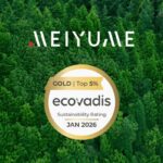 Meiyume、2026年度Ecovadis Goldレーティングを受け、サステナブル・ビューティへの取り組みを強化