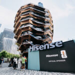 HisenseのRGBをテーマにしたポップアップイベントが、FIFAワールドカップ2026™の新たなランドマークを彩る